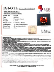 5.72 Ratti Natural Hessonite with Govt. Lab Certificate-(1221)